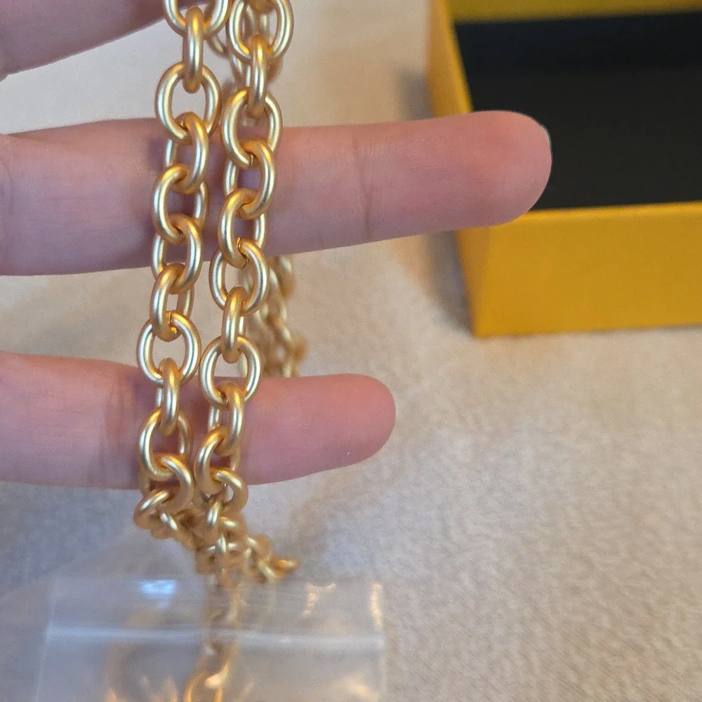 NWT Maison Schiaparelli Insp Key Lock Necklace - Picture 4 of 5